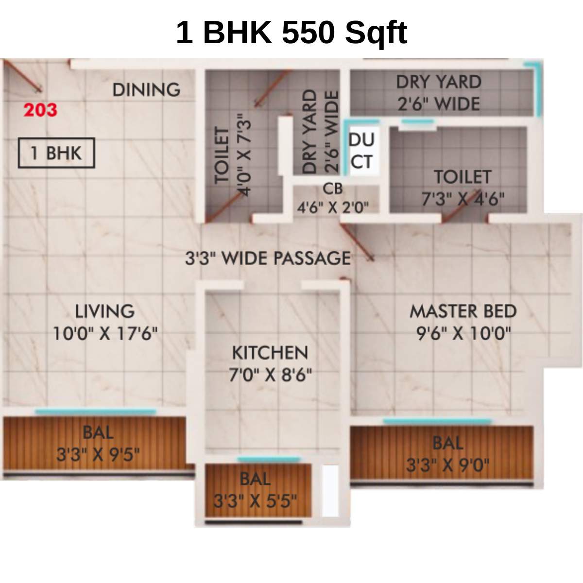 Sanghvi-Nesta-Floor-Plan-1-BHK-550-Sqft