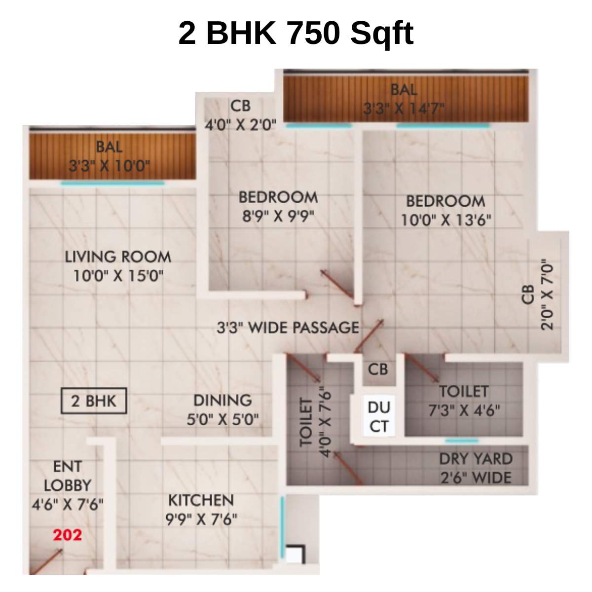 Sanghvi-Nesta-Floor-Plan-2-BHK-750-Sqft